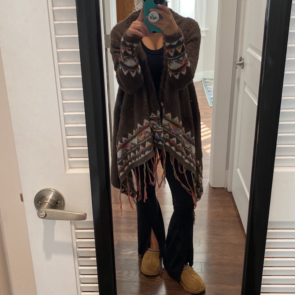 Fringe Aztec sweater - Picture 3 of 4